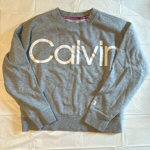 Calvin Klein Performance Sweatshirt in Grey (Size Small)
